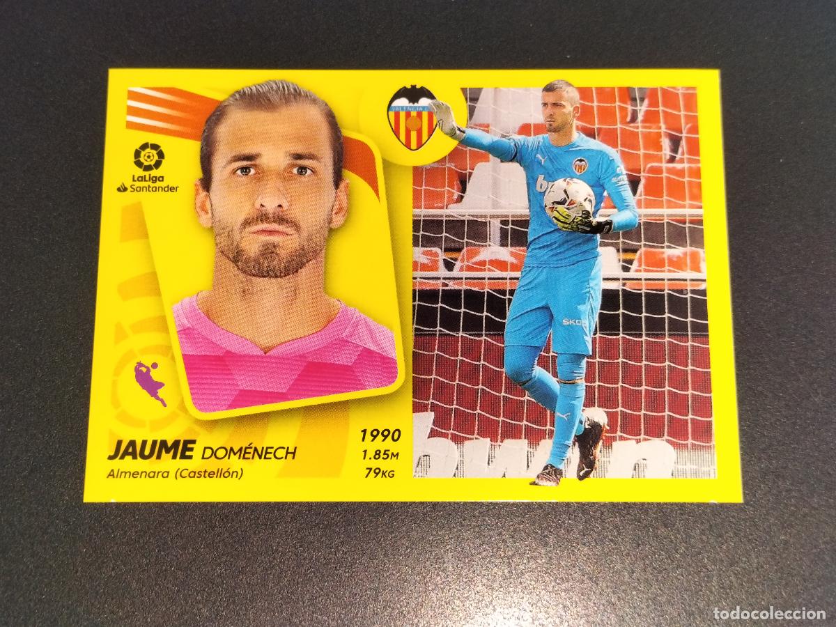 Fu&szlig;ball-Sticker: N&ordm; 6 JAUME DOMENECH VALENCIA CROMOS LALIGA SANTANDER ESTE LIGA 2021 2022 21 22 PANINI