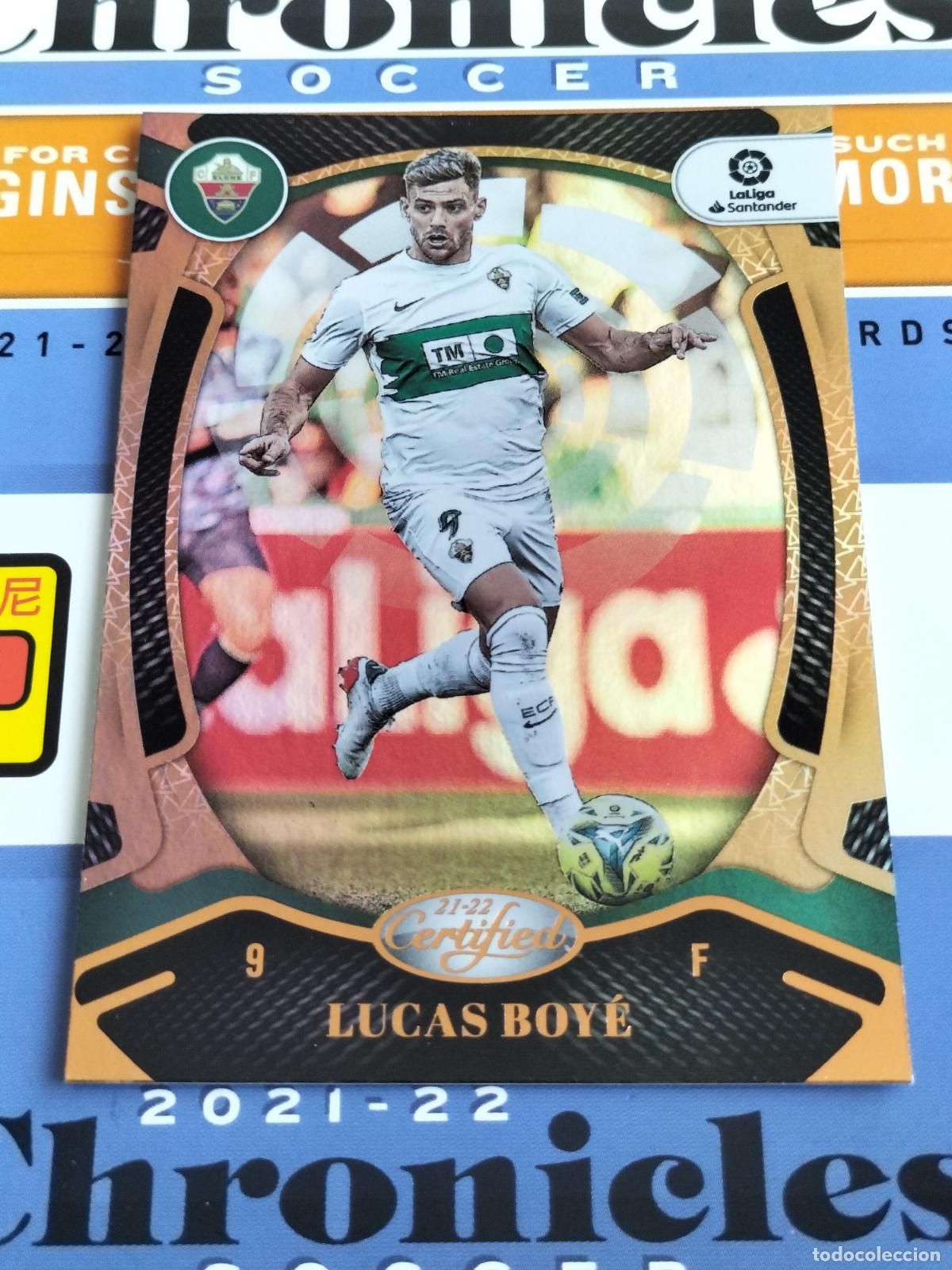 Fu&szlig;ball-Sticker: N&ordm; 150 LUCAS BOY&Eacute; ELCHE 150 CARD CHRONICLES LA LIGA SOCCER 2021 2022 21 22 PANINI