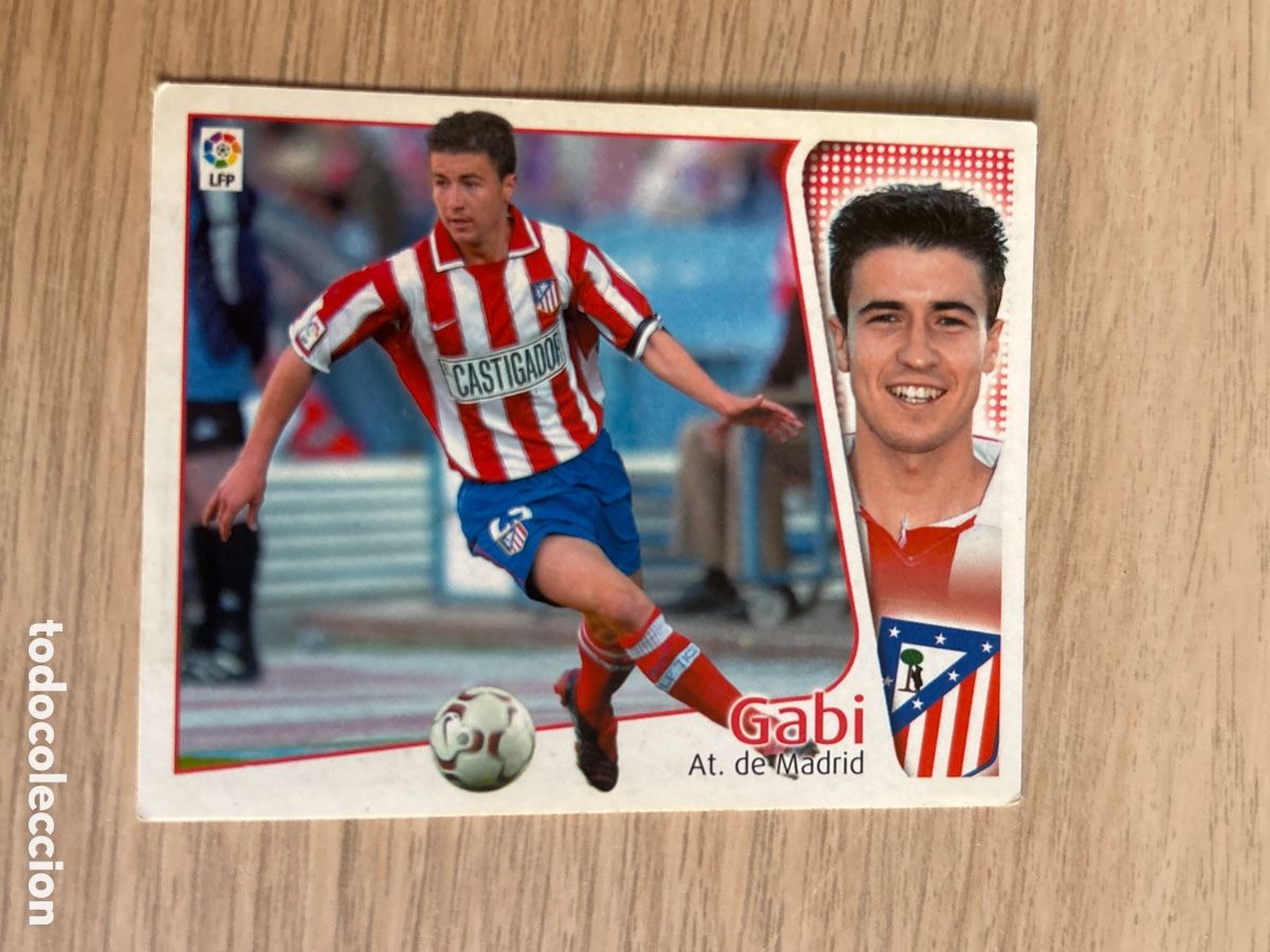 Cromos de Futebol: GABI ATLETICO MADRID BAJA LIGA ESTE 2004 2005 04 05 NUNCA PEGADO SIN PEGAR