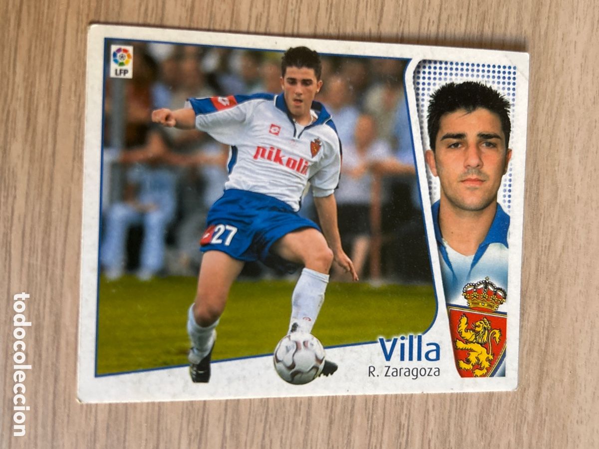Cromos de Futebol: VILLA ZARAGOZA LIGA ESTE 2004 2005 04 05 NUNCA PEGADO SIN PEGAR