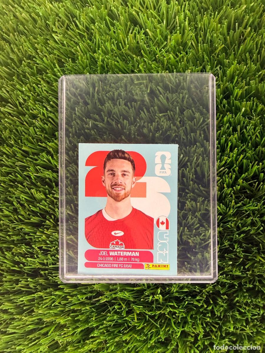 Fu&szlig;ball-Sticker: N&ordm; CAN5B Joel Waterman Actualizaci&oacute;n Canad&aacute; Mundial 2026 Stickers