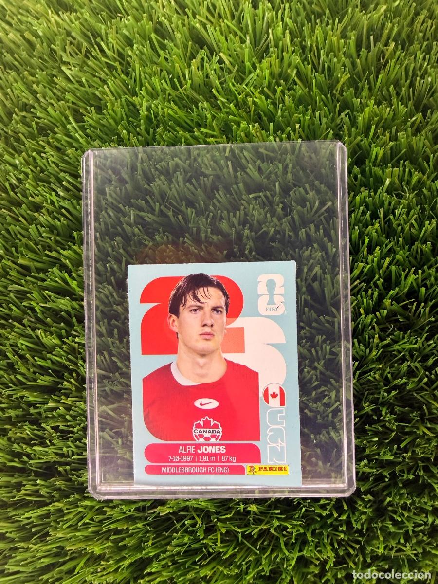 Football Stickers: N&ordm; CAN9B Alfie Jones Actualizaci&oacute;n Canad&aacute; Mundial 2026 Stickers