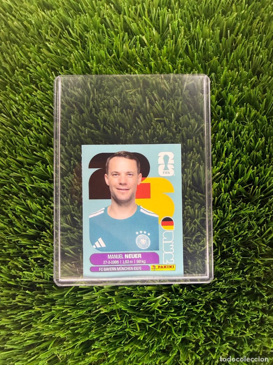 Football Stickers: N&ordm; GER2B Manuel Neuer Actualizaci&oacute;n Alemania Mundial 2026 Stickers