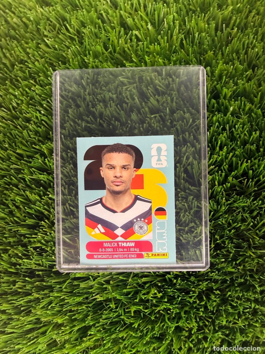 Football Stickers: N&ordm; GER8B Malick Thiaw Actualizaci&oacute;n Alemania Mundial 2026 Stickers