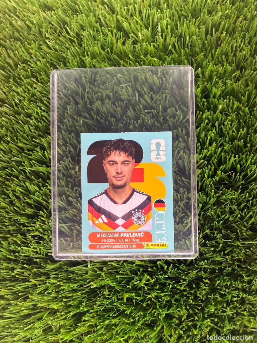 Football Stickers: N&ordm; GER16B Aleksandar Pavlovic Actualizaci&oacute;n Alemania Mundial 2026 Stickers