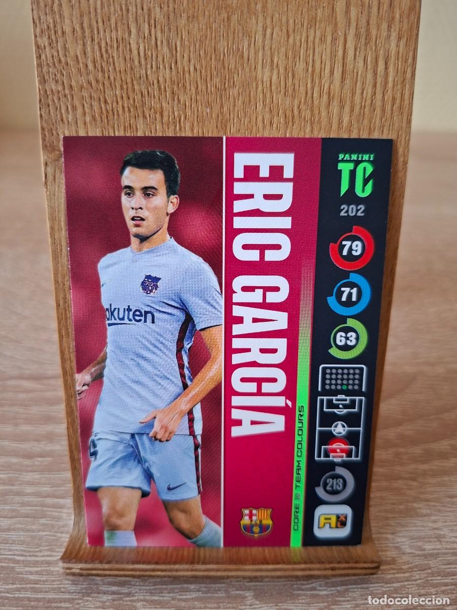 Football Stickers: Eric Garc&iacute;a #202 Barcelona Top Class 2022 Adrenalyn XL Team Colours