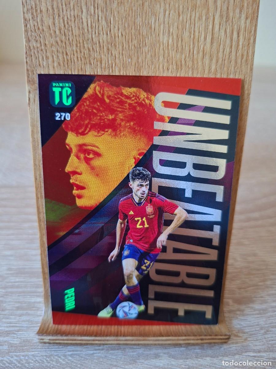 Football Stickers: Pedri #270 Barcelona Top Class 2024 Adrenalyn XL Unbeatable Red Parallel