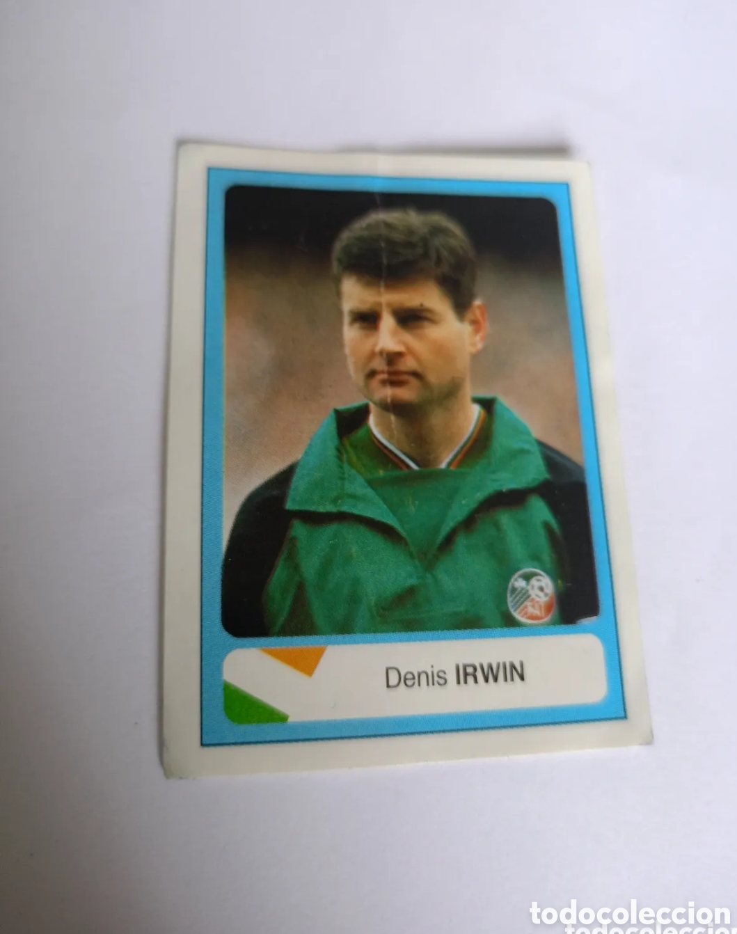 Cromos de Futebol: 241 DENIS IRWIN (IRLANDA) - CROMOS MUNDIAL ESTADOS UNIDOS 94 EDICIONES ESTADIO - USA 1994