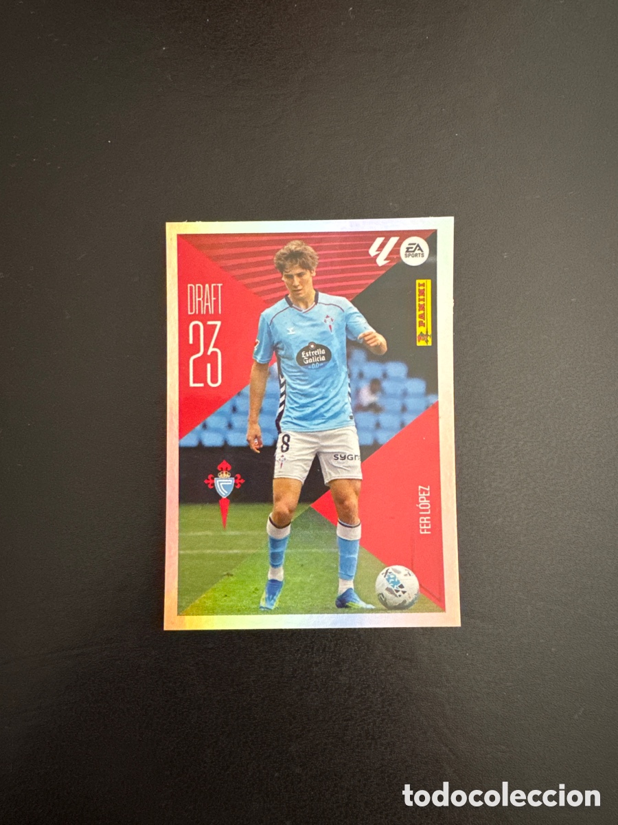 Fu&szlig;ball-Sticker: FER L&Oacute;PEZ DRAFT 23 NUMERO 7 LIGA ESTE 2026 2027