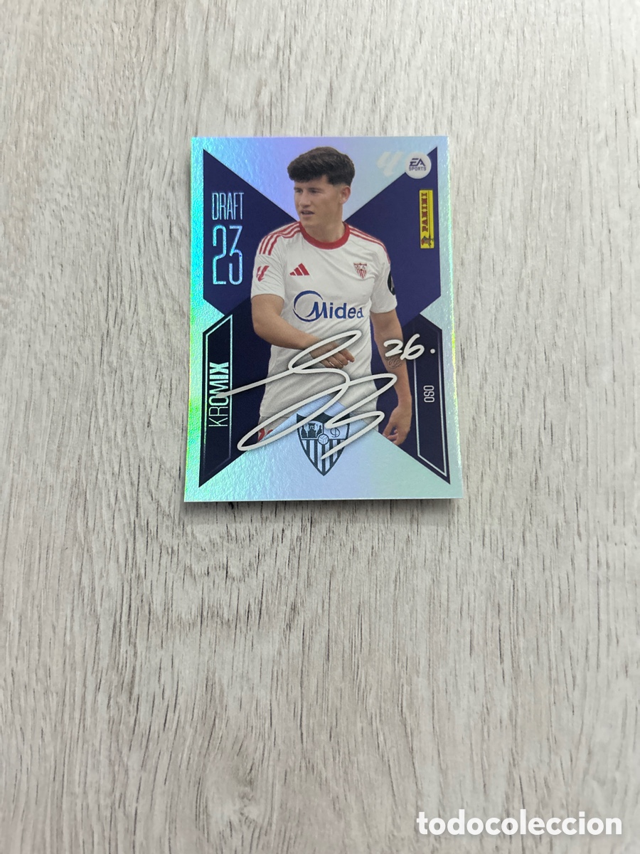 Football Stickers: Oso K17 K 17 Sevilla Draft Kromix 23 Liga Este 2026/27 26-27 Panini