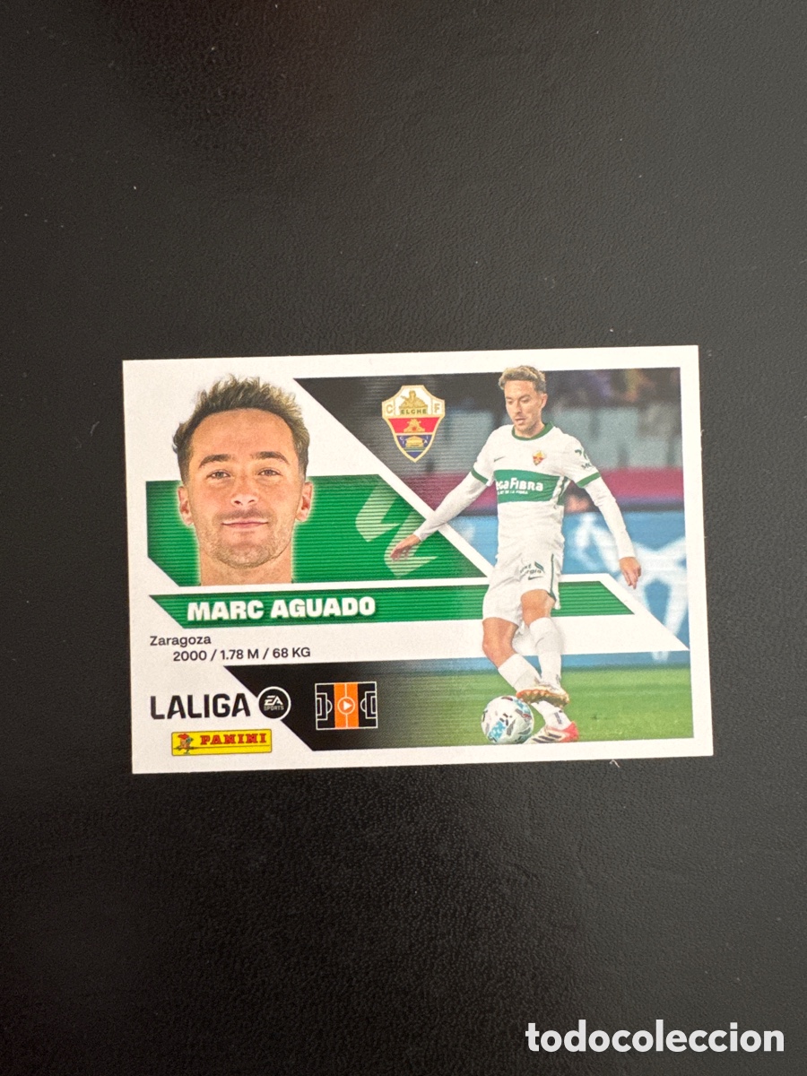 Football Stickers: MARC AGUADO ELCHE NUMERO 14 LIGA ESTE 2026 2027