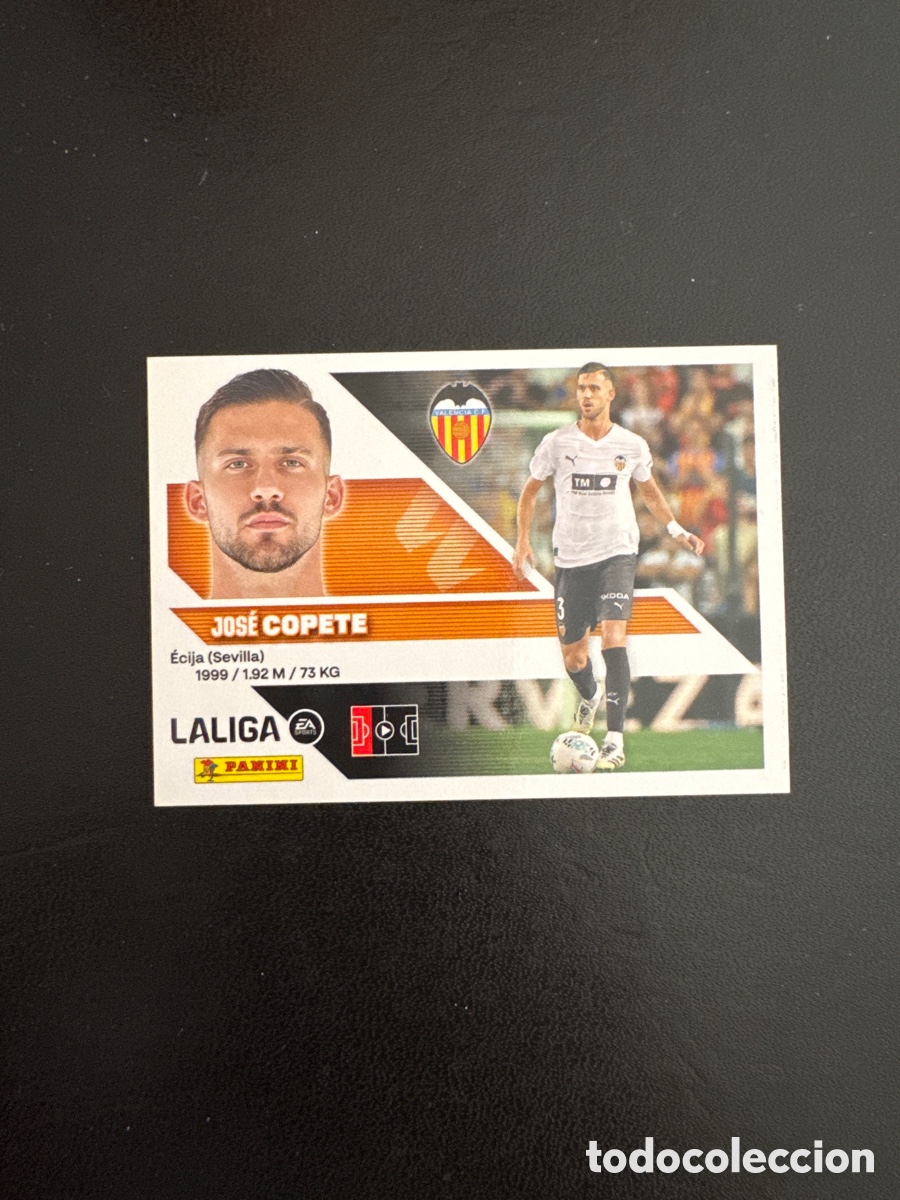 Fu&szlig;ball-Sticker: COPETE VALENCIA NUMERO 6 LIGA ESTE 2026 2027