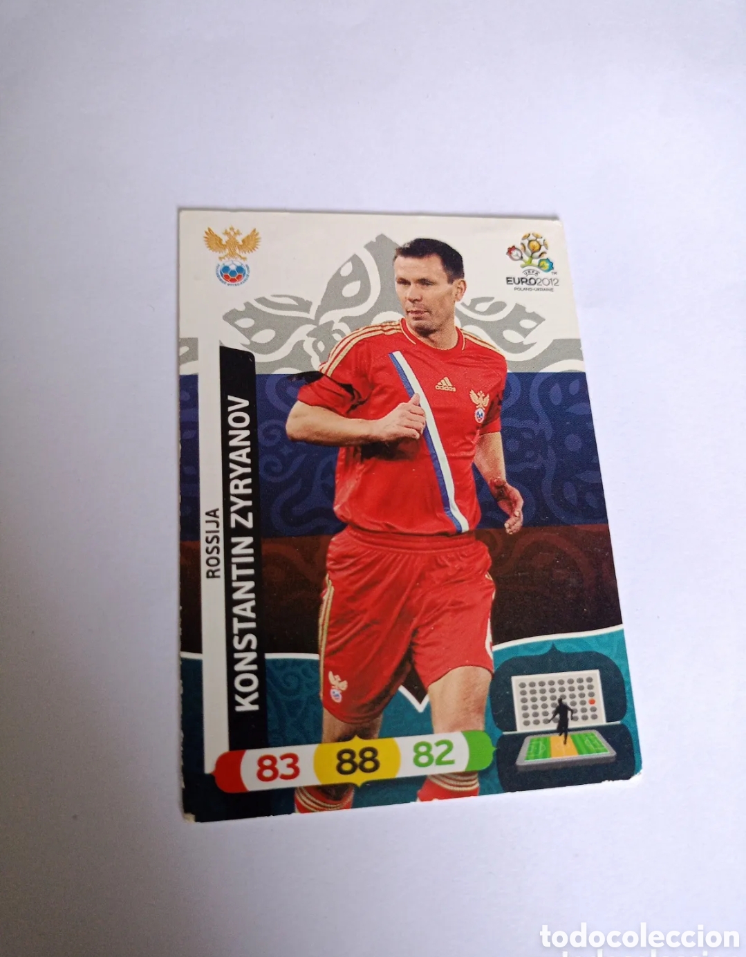 Cromos de f&uacute;tbol: Panini Adrenalyn XL 2012 Euro #NNO Konstantin Zyryanov