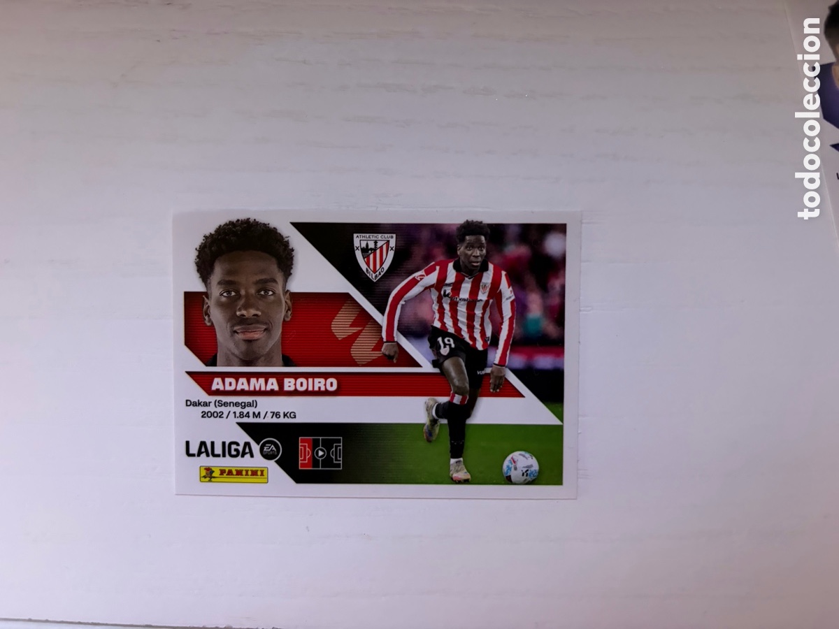Fu&szlig;ball-Sticker: 9B ADAMA BOIRO LIGA ESTE EDICIONES ESTE 2026 2027 26 27 ATHLETIC CLUB