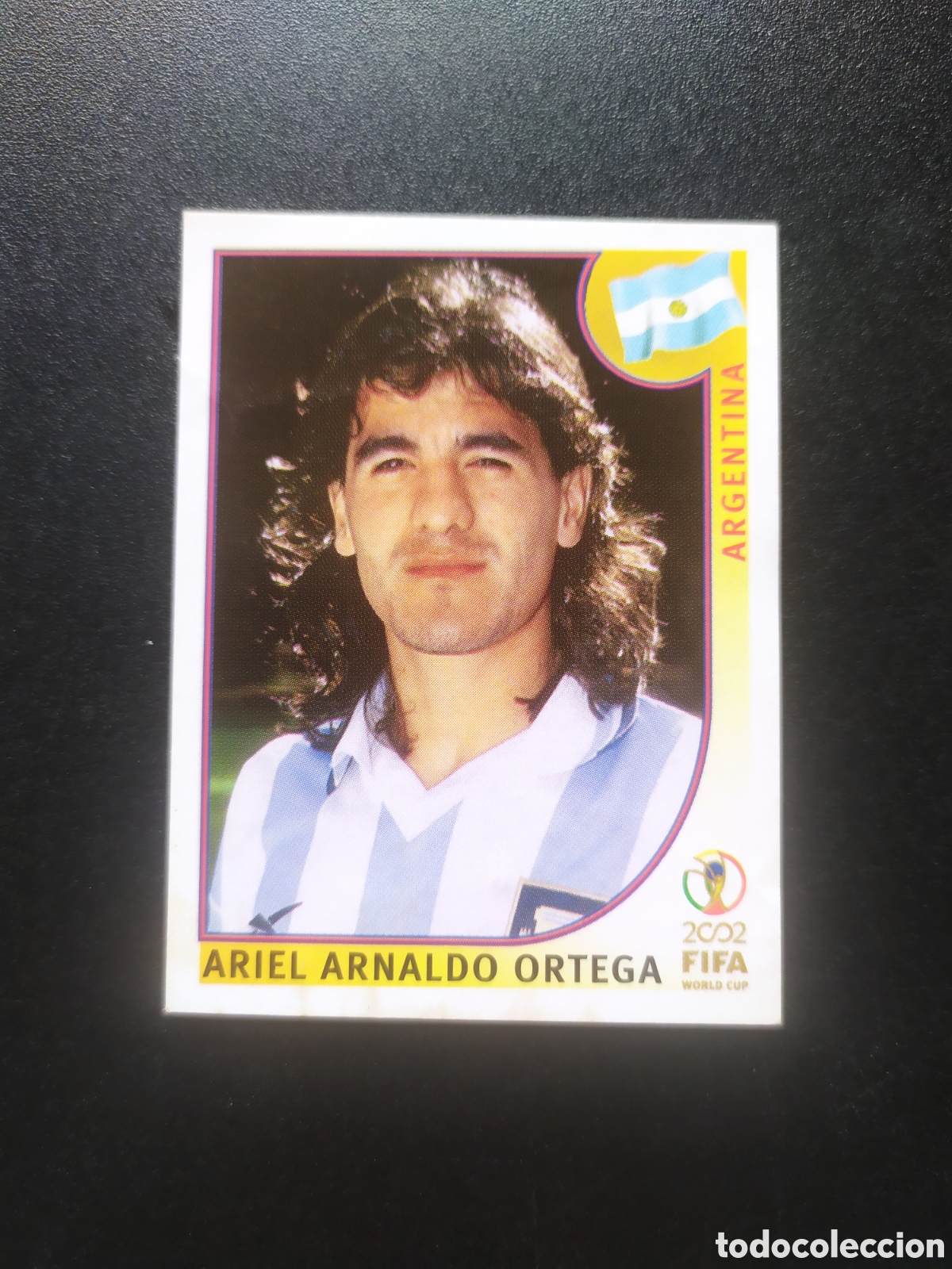 Cartes &agrave; collectionner de Football: FIFA World Cup Korea Japan 2002 panini Ortega n&deg; 399 Argentina sin pegar