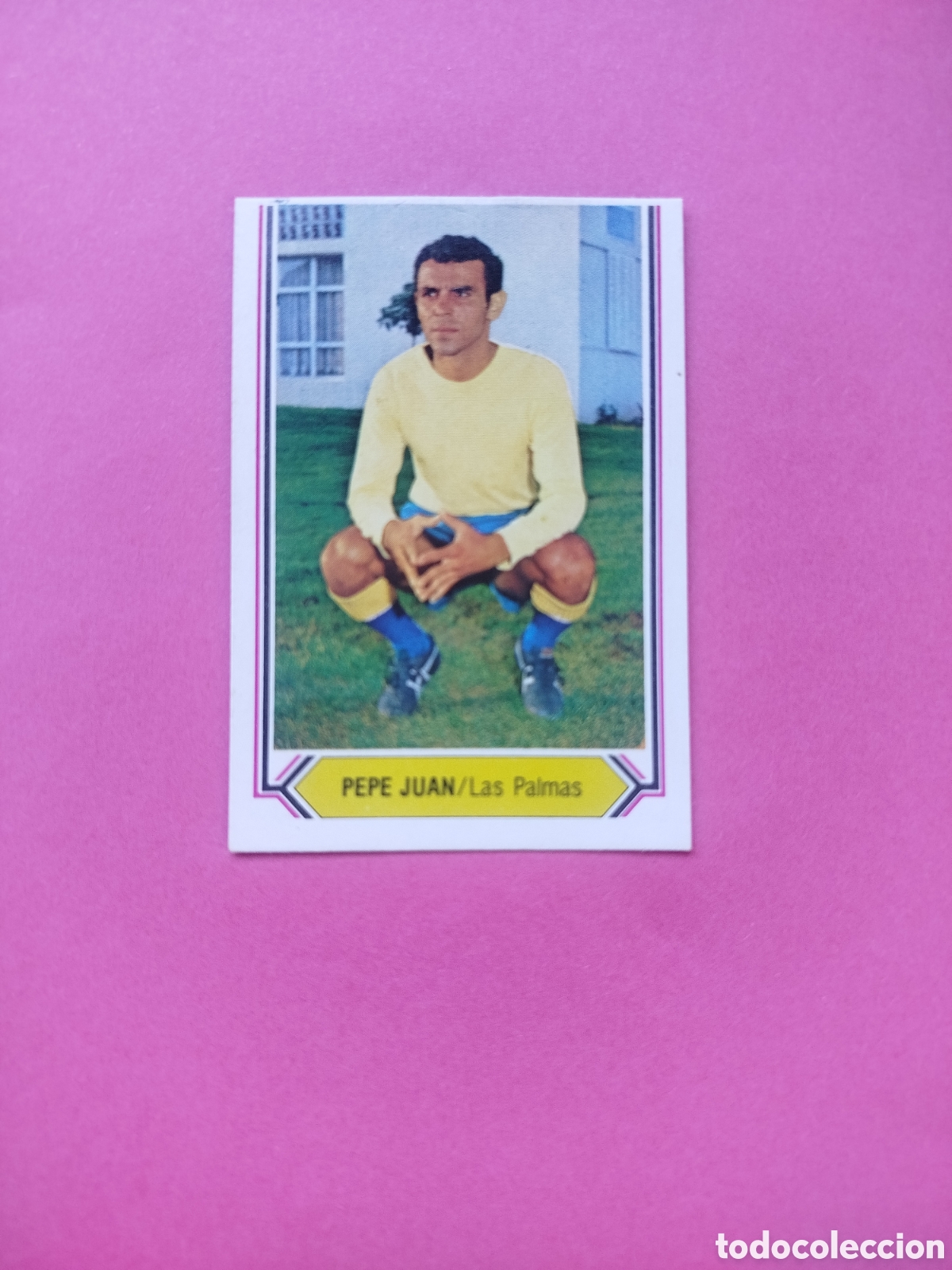 Cromos de f&uacute;tbol: PEPE JUAN LAS PALMAS LIGA ESTE 80-81 RECUPERADO