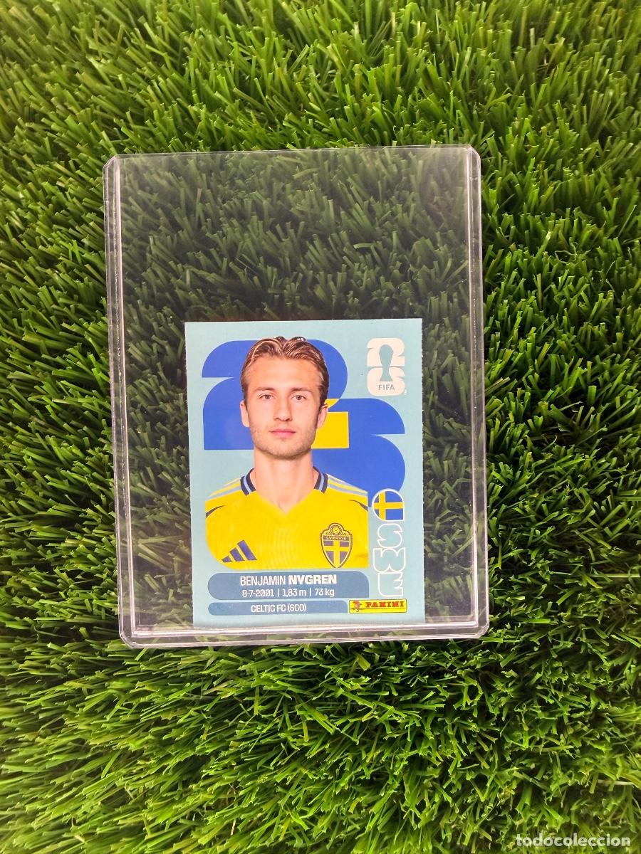 Fu&szlig;ball-Sticker: N&ordm; SWE16B Benjamin Nygren Actualizaci&oacute;n Suecia Mundial 2026 Stickers