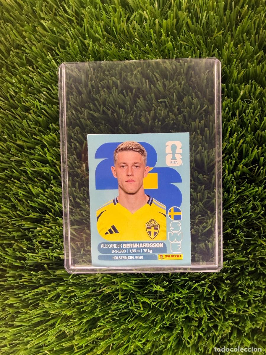 Fu&szlig;ball-Sticker: N&ordm; SWE17B Alexander Bernhardsson Actualizaci&oacute;n Suecia Mundial 2026 Stickers