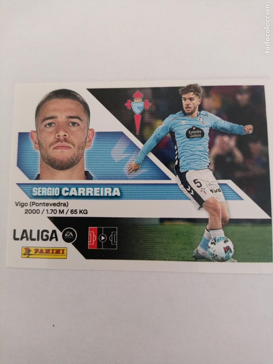 Fu&szlig;ball-Sticker: LIGA ESTE 2026 2027 RC CELTA CARREIRA N&ordm;10
