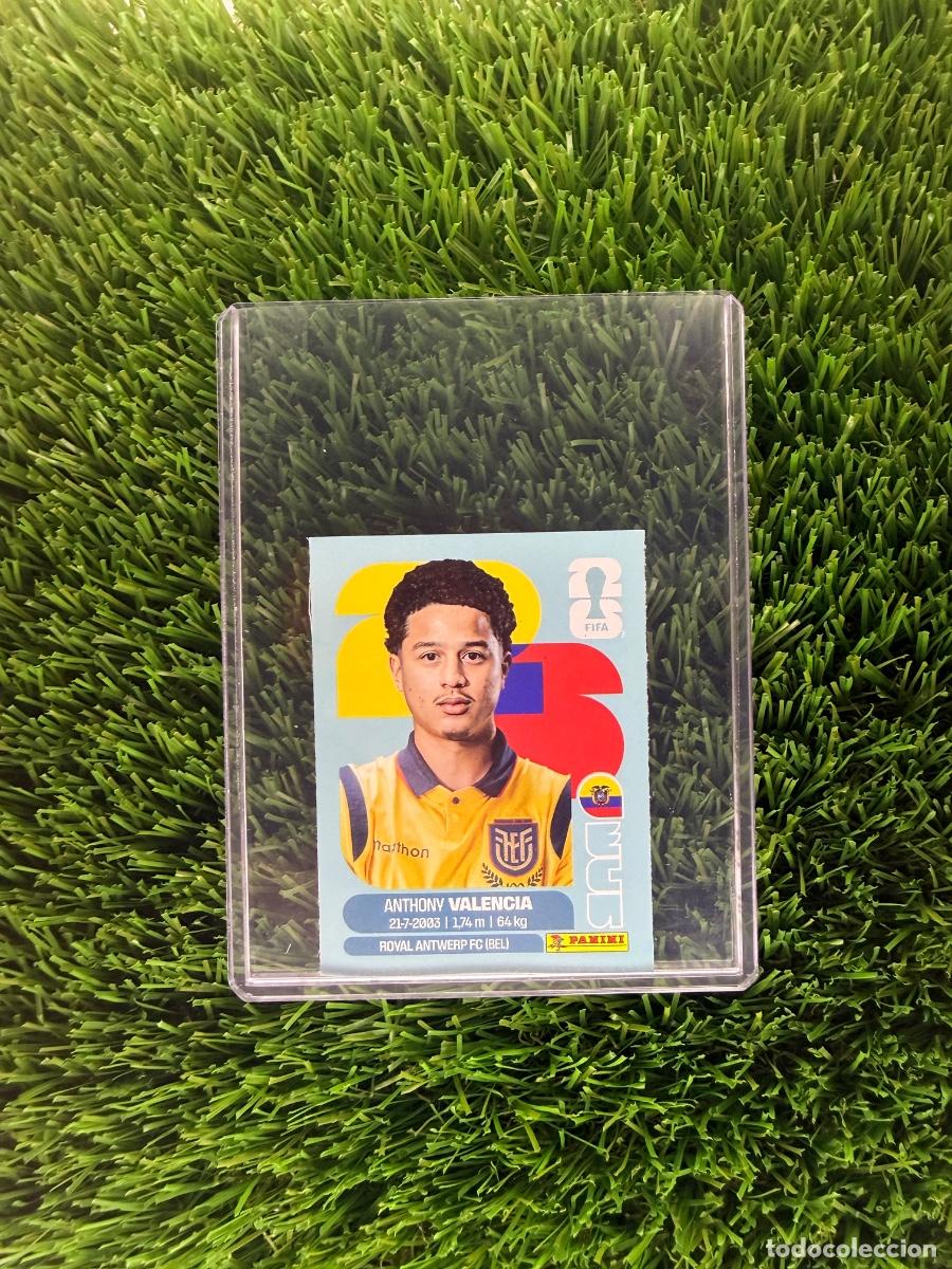 Fu&szlig;ball-Sticker: N&ordm; ECU15B Anthony Valencia Actualizaci&oacute;n Ecuador Mundial 2026 Stickers