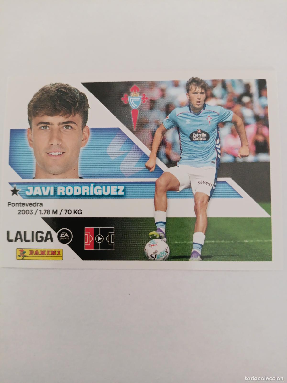 Fu&szlig;ball-Sticker: LIGA ESTE 2026 2027 RC CELTA JAVI RODRIGUEZ N&ordm;7