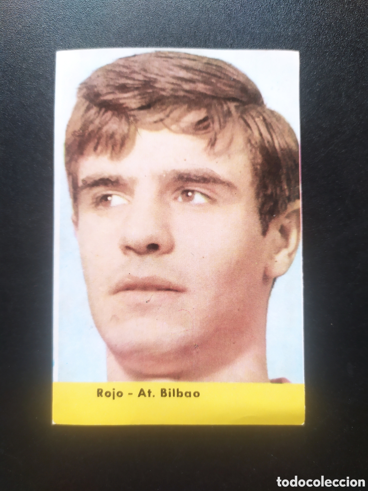 Fu&szlig;ball-Sticker: Rojo Athletic Bilbao graficas Bergas a&ntilde;os 60 sin pegar