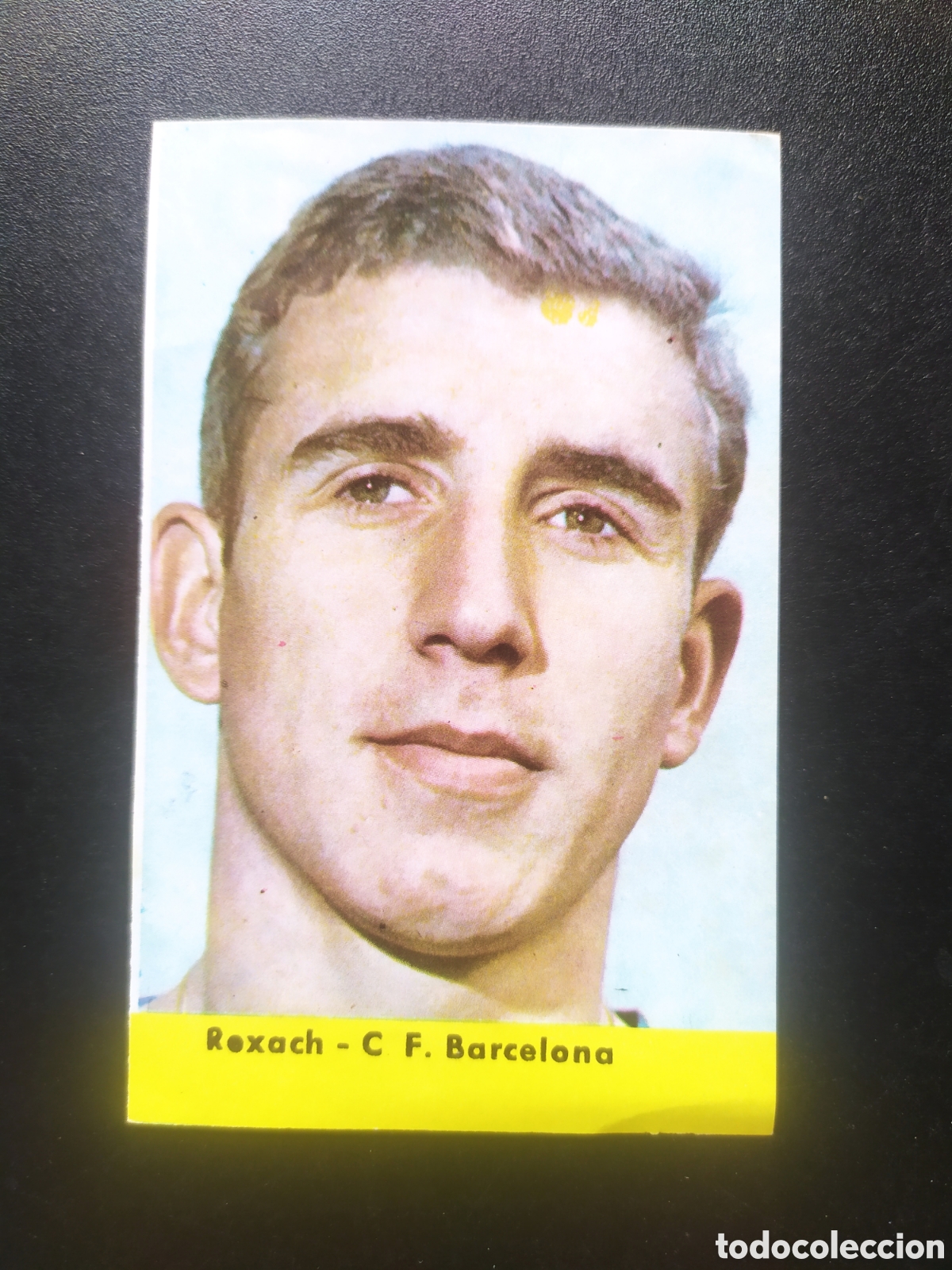 Figurine di Calcio: Rexach Barcelona graficas Bergas a&ntilde;os 60 sin pegar