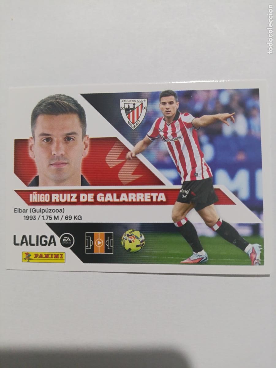 Figurine di Calcio: LIGA ESTE 2026 2027 ATLETIC RUIZ DE GALARRETA N&ordm;11