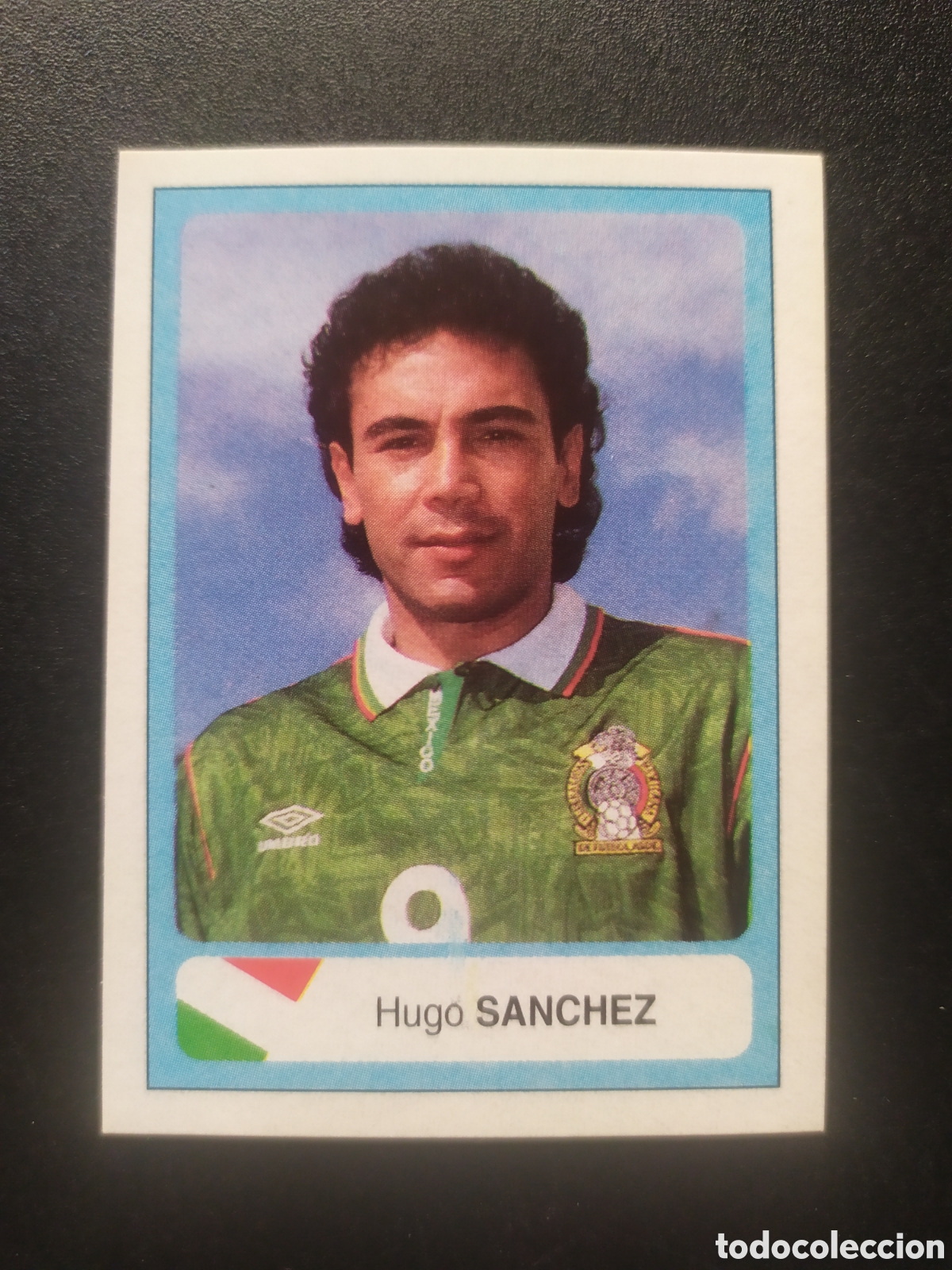 Figurine di Calcio: Mundial USA Estados Unidos 1994 Ediciones Estadio Hugo S&aacute;nchez n&deg; 312 Mexico