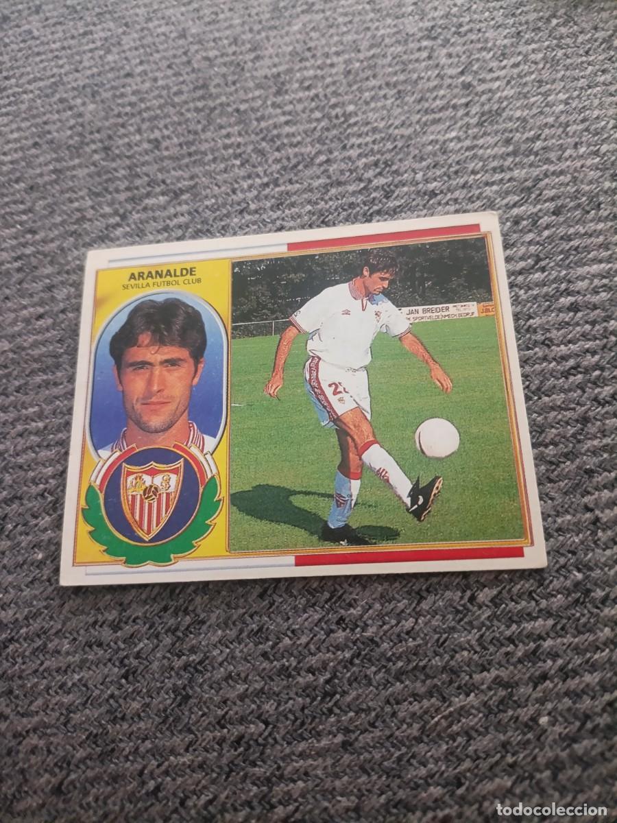 Cromos de Futebol: Ed.este 96-97 Aranalde Sevilla