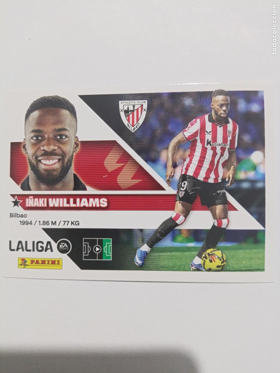 Fu&szlig;ball-Sticker: LIGA ESTE 2026 2027 ATLETIC WILLIAMS N&ordm;19