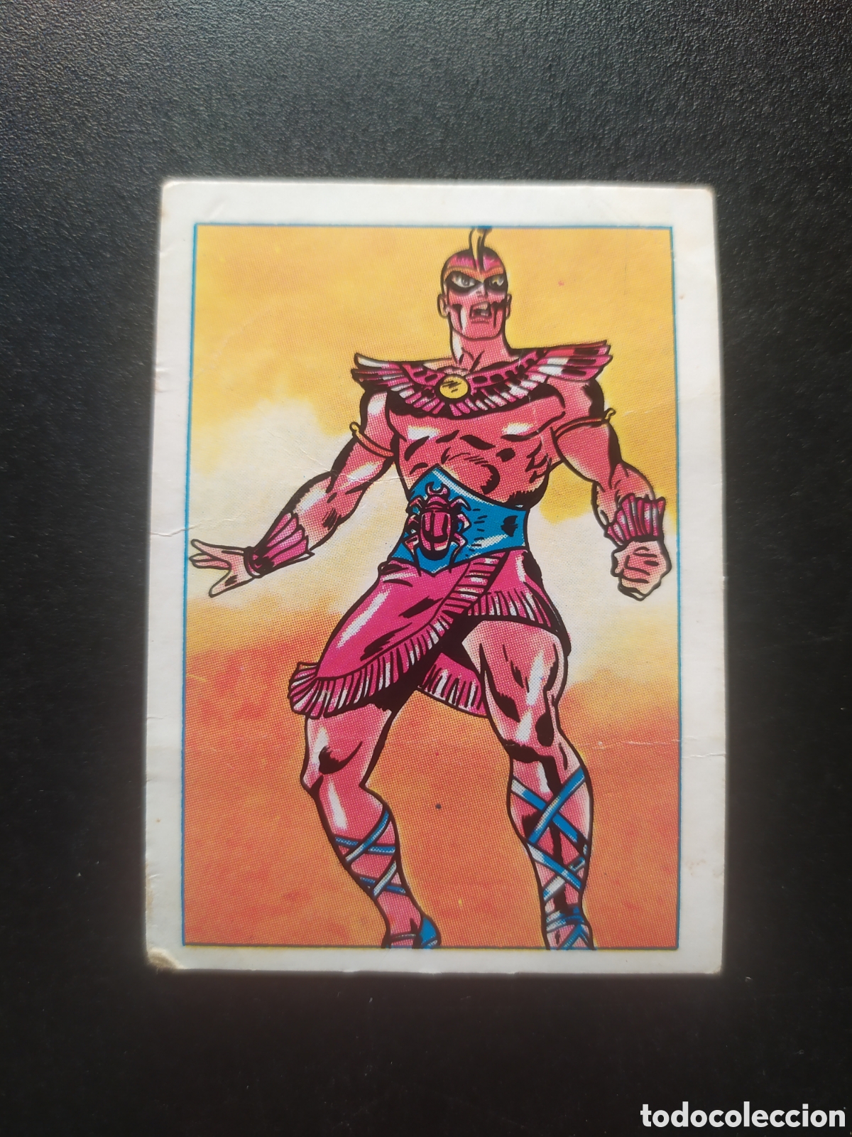 Cromos de f&uacute;tbol: Superheroes editorial fher 1980 escarabajo escarlata n&deg; 107 sin pegar
