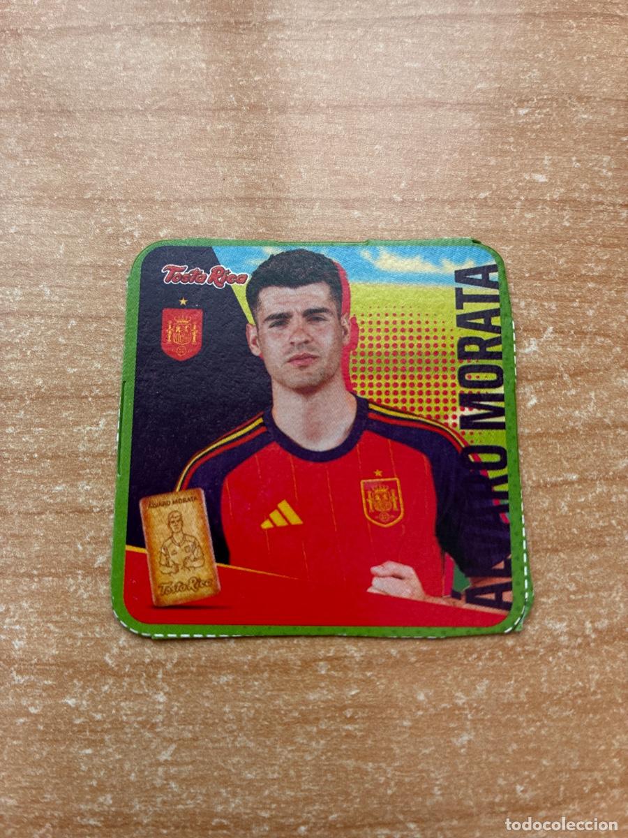 Fu&szlig;ball-Sticker: MORATA TOSTA RICA ESPA&Ntilde;A