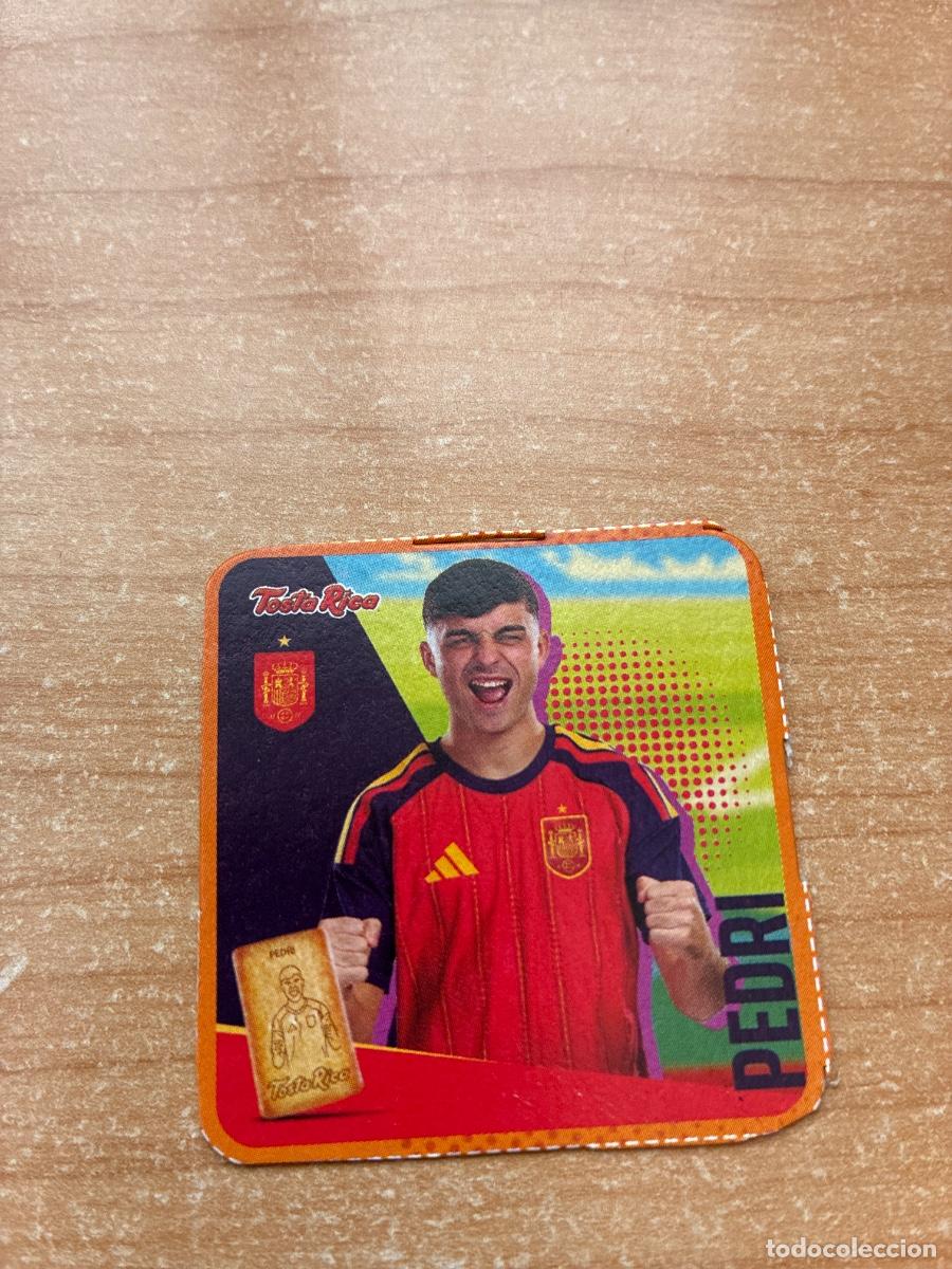 Fu&szlig;ball-Sticker: PEDRI TOSTA RICA ESPA&Ntilde;A