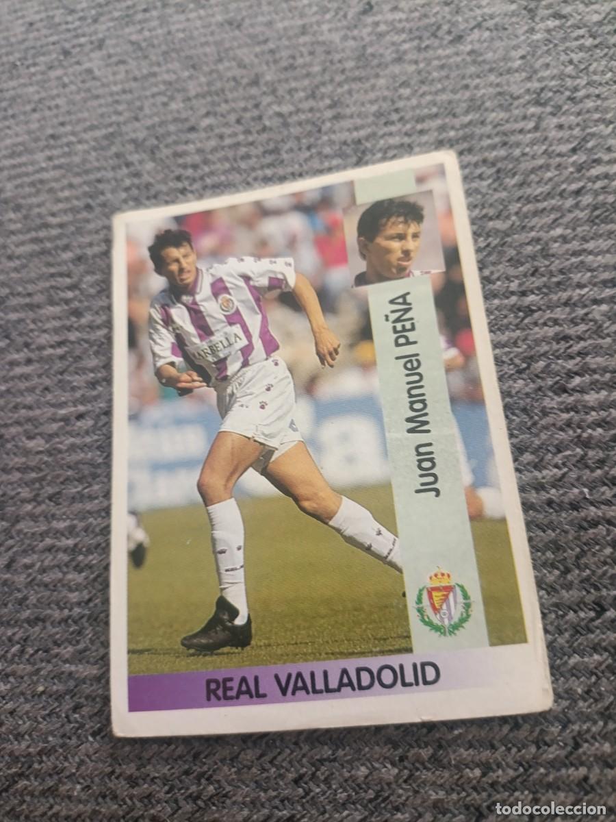 Figurine di Calcio: Liga 96-97 Panini Pe&ntilde;a Valladolid