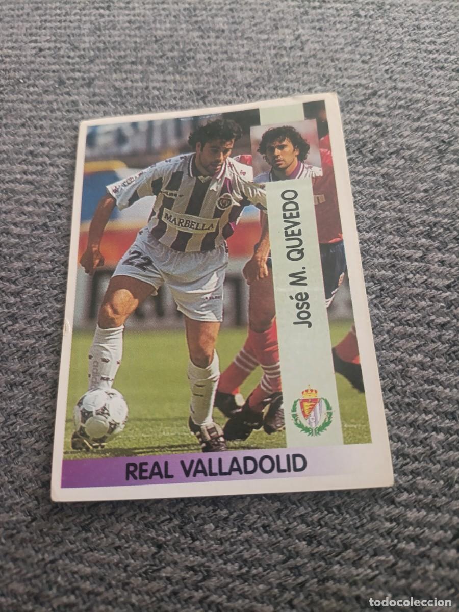 Figurine di Calcio: Liga 96-97 Panini Quevedo Valladolid