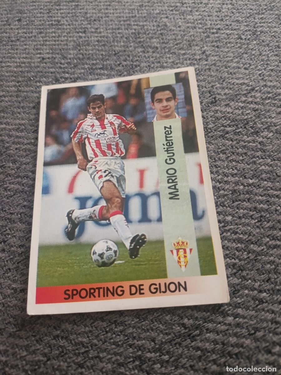 Figurine di Calcio: Liga 96-97 Panini Mario Sporting de Gij&oacute;n