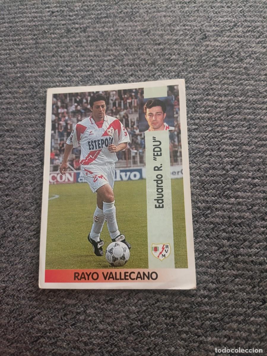 Figurine di Calcio: Liga 96-97 Panini Edu Rayo Vallecano
