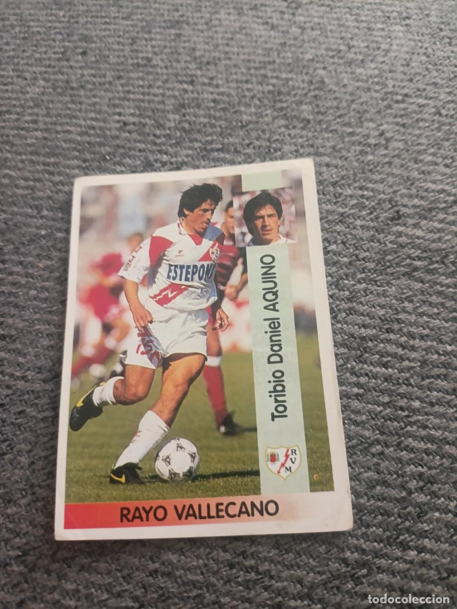 Figurine di Calcio: Liga 96-97 Panini Aquino Rayo Vallecano