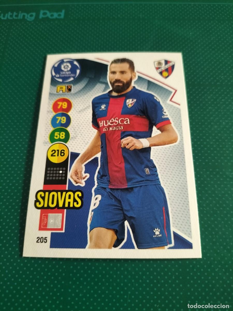 Figurine di Calcio: 1 CROMO FICHA ADRENALYN 2020-2021 20-21 S.D HUESCA 205 SIOVAS