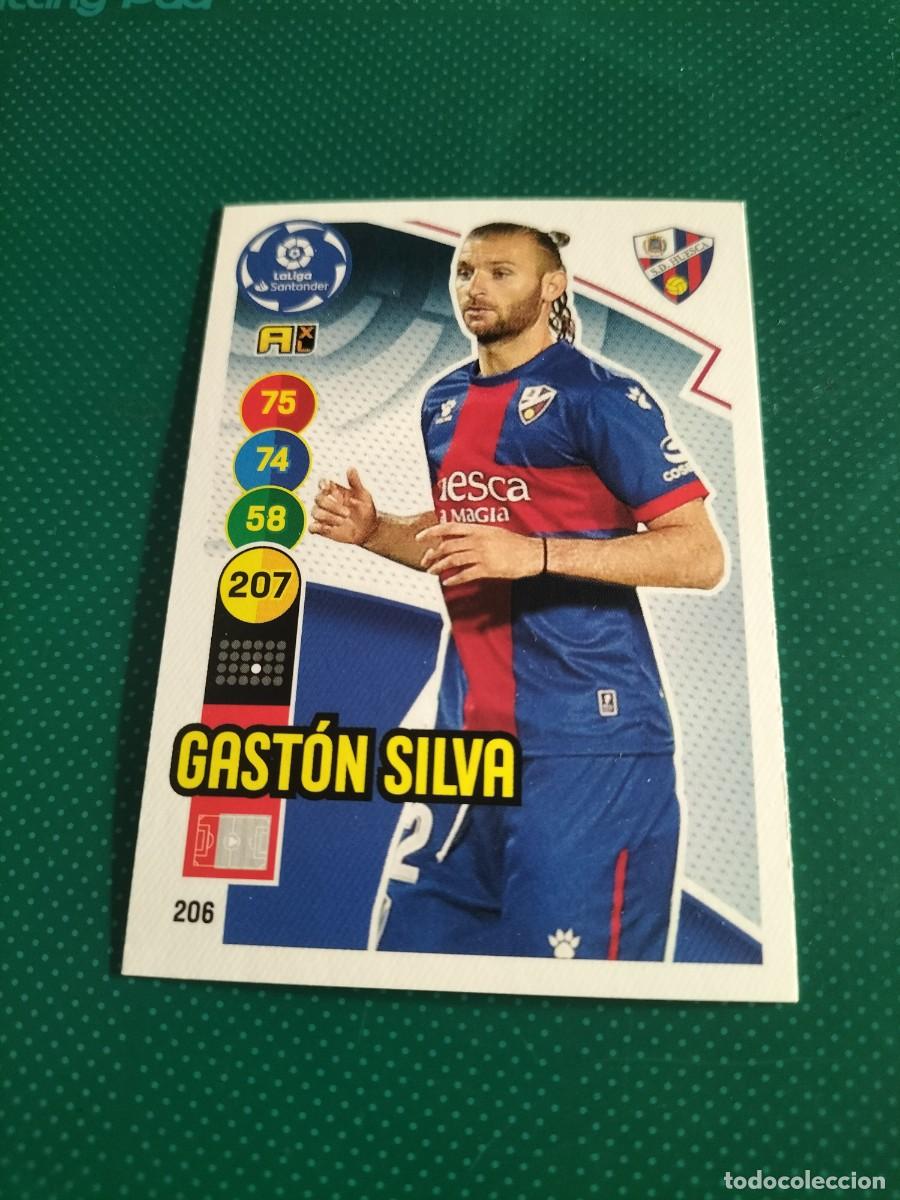 Figurine di Calcio: 1 CROMO FICHA ADRENALYN 2020-2021 20-21 S.D HUESCA 206 GASTON SILVA