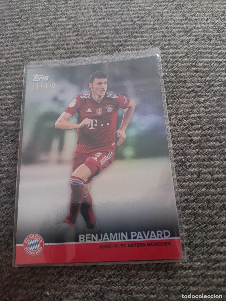Figurine di Calcio: Bayern Munich topps 21/22 Pavard numerada 144/170