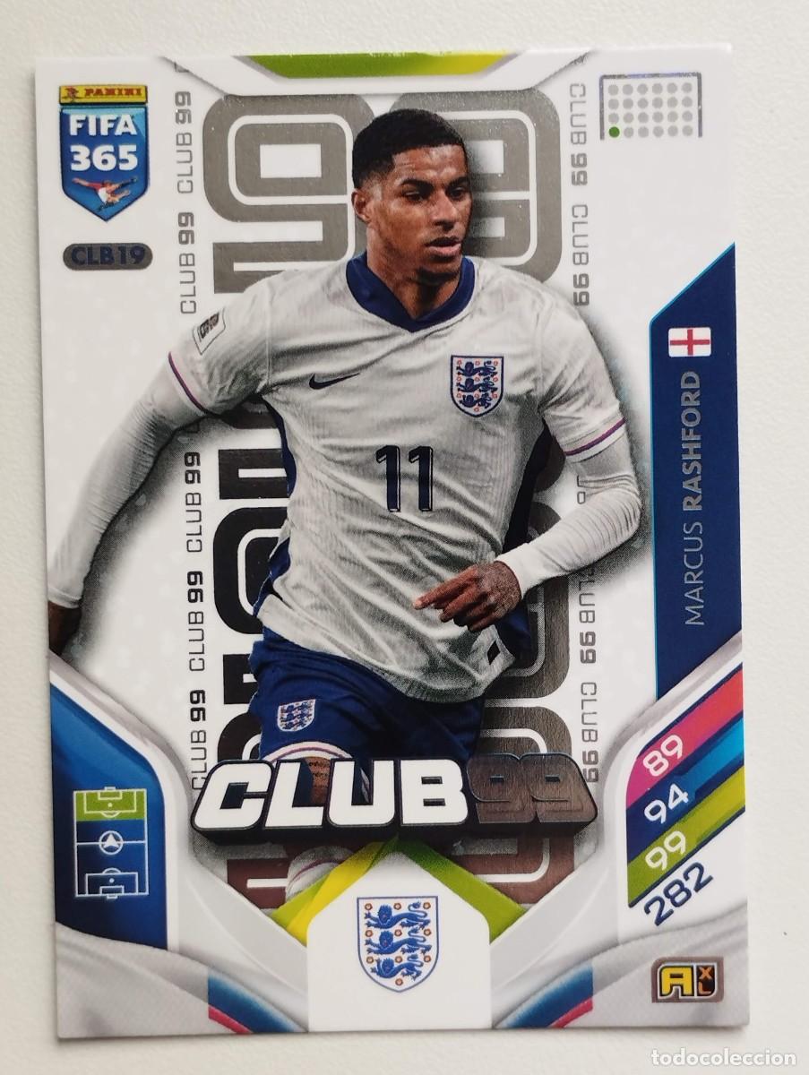 Cromos de f&uacute;tbol: CROMO CARD ADRENALYN FIFA 365 2025 2026 25 26 CLUB 99 CLB19 MARCUS RASHFORD INGLATERRA