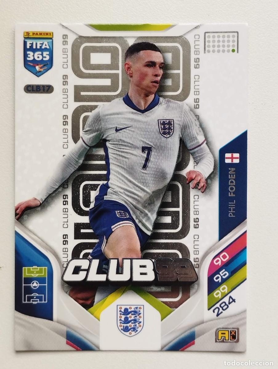 Cromos de f&uacute;tbol: CROMO CARD ADRENALYN FIFA 365 2025 2026 25 26 CLUB 99 CLB17 PHIL FODEN INGLATERRA