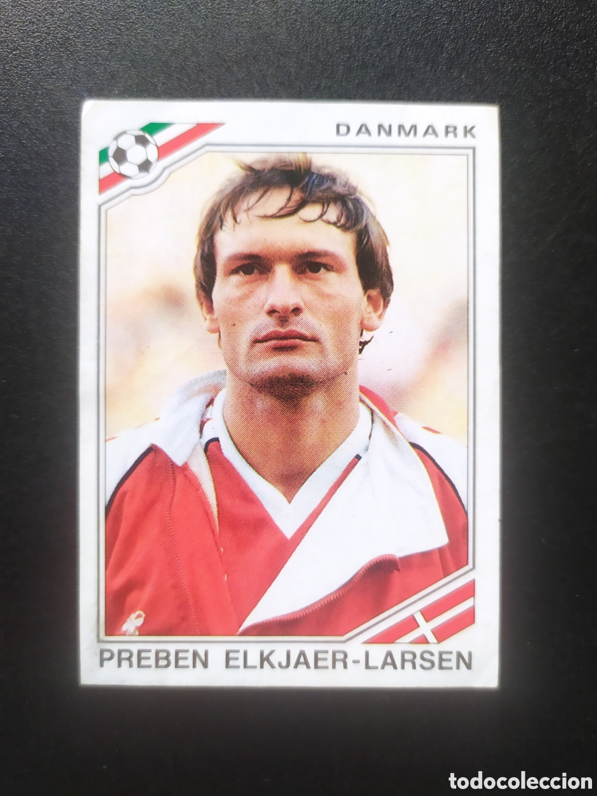 Football Stickers: Mundial M&eacute;xico 86 panini Elkjaer-Larsen n&deg; 360 Dinamarca sin pegar