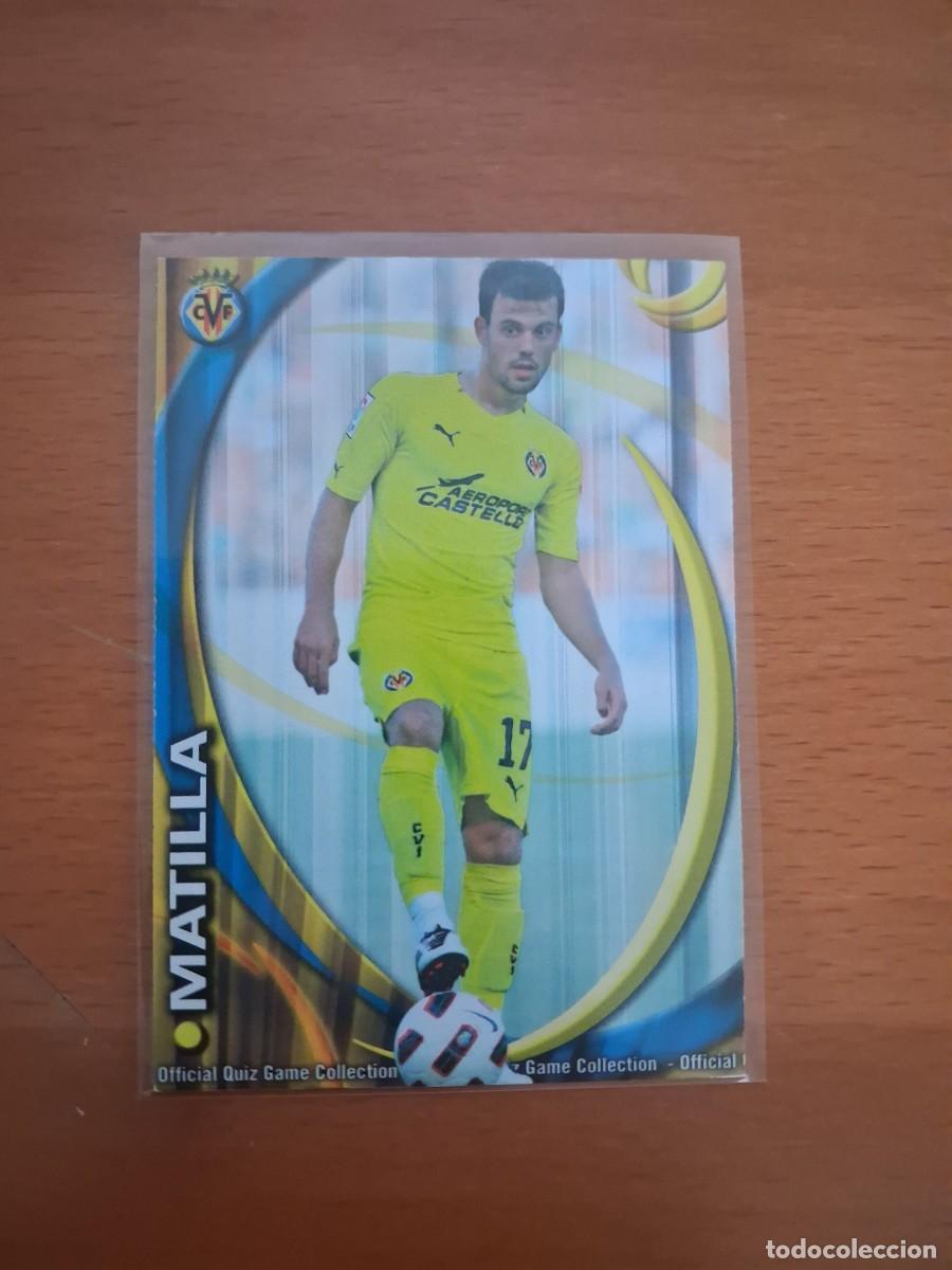 Cartes &agrave; collectionner de Football: Mundicromo Official Quiz Game Collection 2010 2011 Villarreal CF 646 Matilla