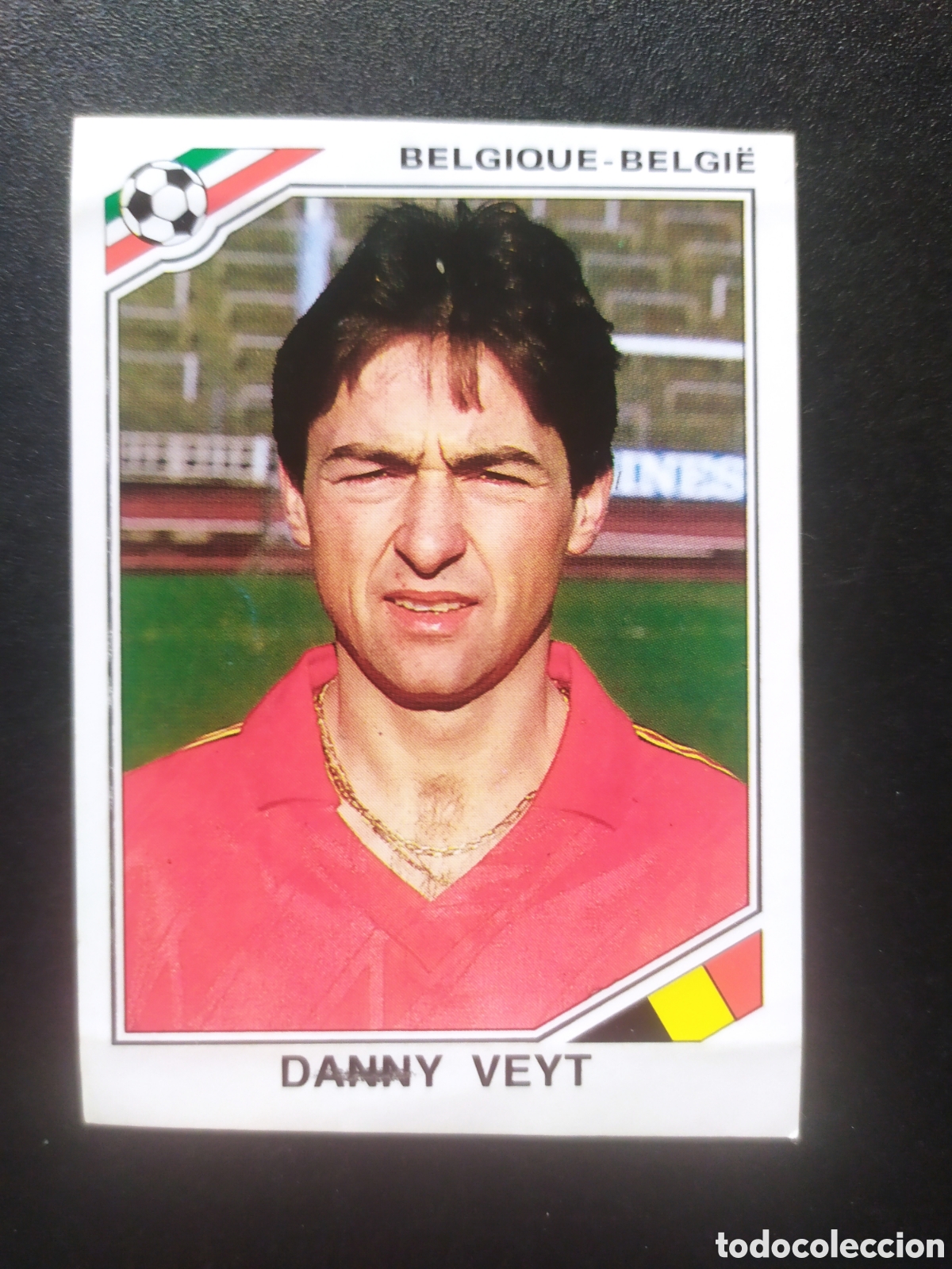 Cartes &agrave; collectionner de Football: Mundial M&eacute;xico 86 panini Veyt n&deg; 141 B&eacute;lgica sin pegar