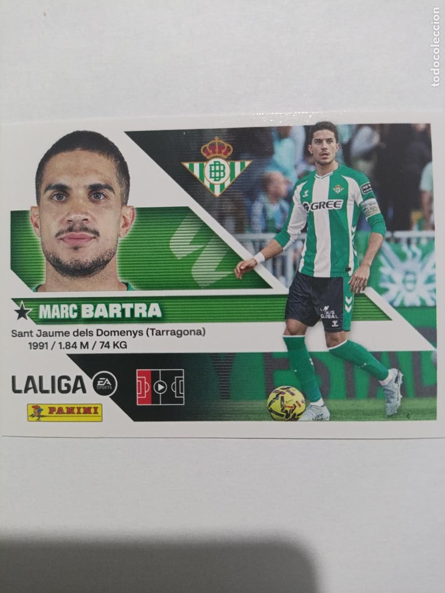 Cartes &agrave; collectionner de Football: LIGA ESTE 2026 2027 REAL BETIS BARTRA N&ordm;7