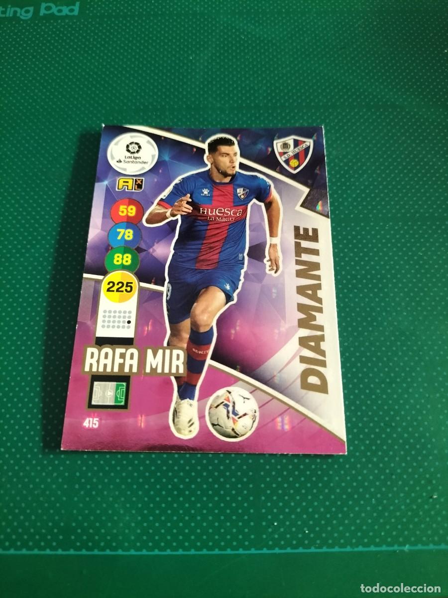 Cartes &agrave; collectionner de Football: 1 CROMO FICHA ADRENALYN 2020-2021 20-21 S.D HUESCA 415 RAFA MIR ( DIAMANTE