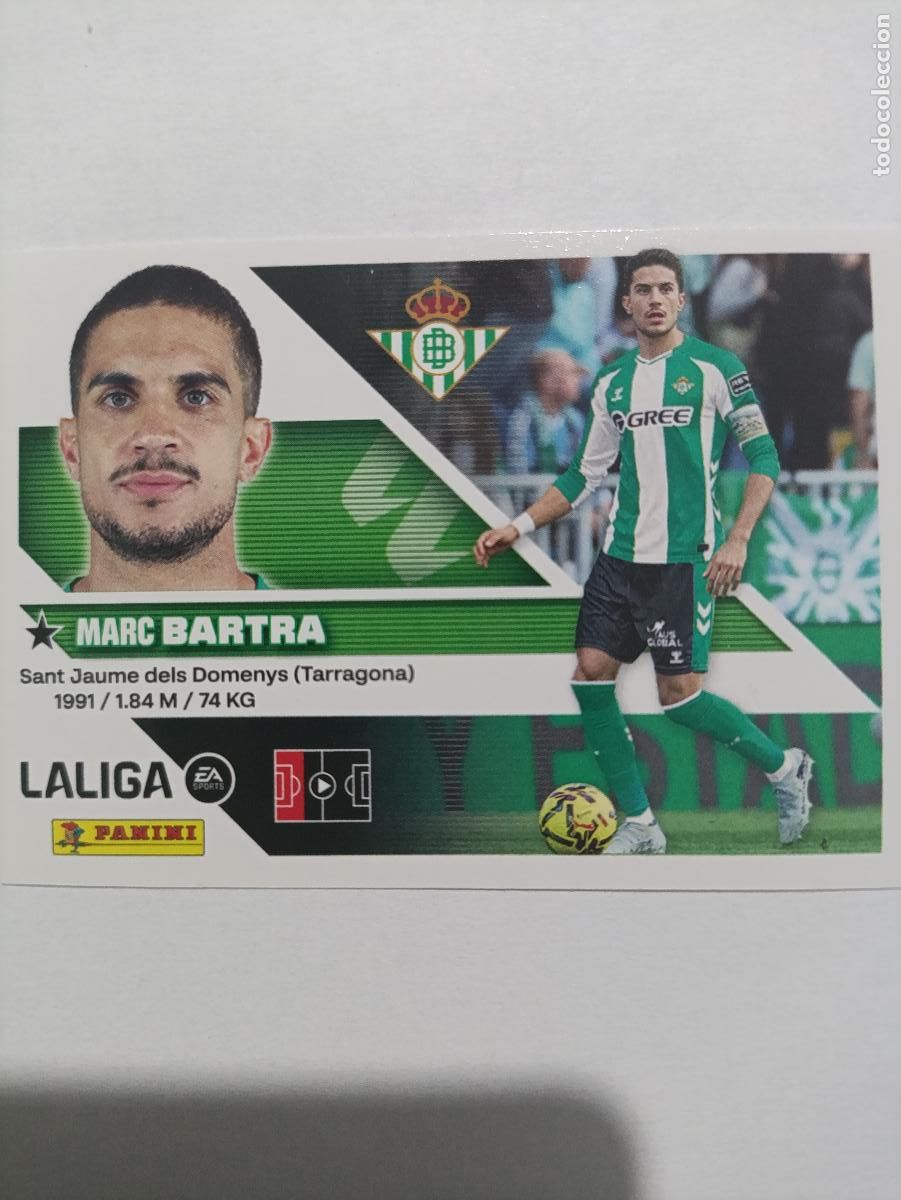 Cartes &agrave; collectionner de Football: LIGA ESTE 2026 2027 REAL BETIS BARTRA N&ordm;7